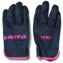 NINE RULAZ LINE iC[[Y Denim Glove by ST LINE  Y O[u Xgb` NRAW17-051 lCr[