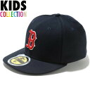 ニューエラ キャップ キッズ NEW ERA Kid's 59FIFTY MLBオンフィールド ボストン・レッドソックス ゲーム メジャーリーグ 帽子 子供用 ...