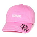7UNION 7ユニオン Box Garment Dye Bent Brim Cap ベントブリムキャップ ボールキャップ 帽子 ユニセックス IAVW-133 ピンク