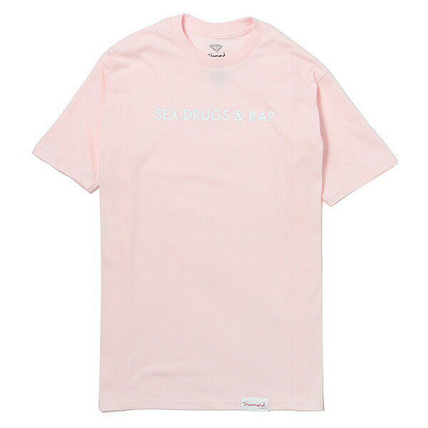 DIAMOND SUPPLY CO ( ダイヤモンドサプライ ) Essentials Tee 半袖 Tシャツ A17DMPA24 ピンク