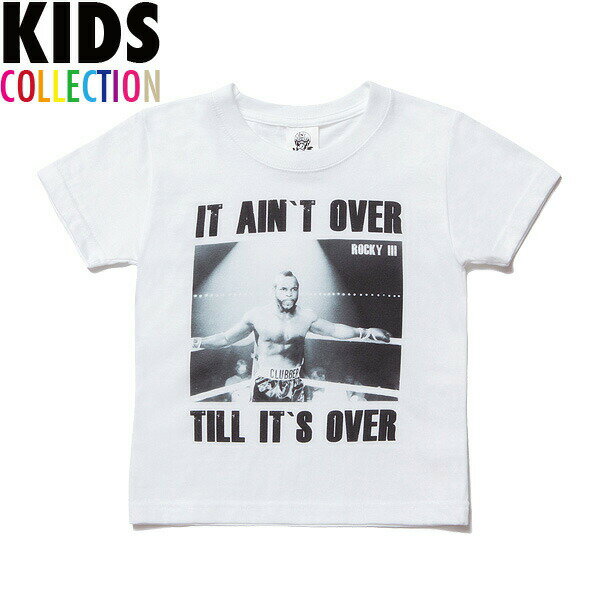 ポイント10倍 NINE RULAZ LINE ナインルーラーズ キッズ Kid's Mr Pain Tee 半袖 Tシャツ 子供服 ROCKY3 NRKAW17-003 ホワイト