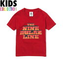 ナインルーラーズ キッズ NINE RULAZ LINE キッズ Kid's Graffiti Logo Tee 半袖 Tシャツ 子供服 NRKSS17-005 レッド(4)