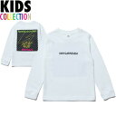 ナインルーラーズ キッズ NINE RULAZ LINE Kid's Nah Surrenda L/S Tee 長袖 Tシャツ ロンT 子供服 NRKAW17-006 ホワイト