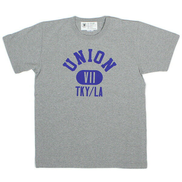 ポイント10倍 正規取扱店 7ユニオン Tシャツ 7UNION Property Of 7union Tee IPVW-013C HEATHER GREY ヘザー グレー