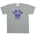 K戵X 7jI TVc 7UNION Property Of 7union Tee IPVW-013C HEATHER GREY wU[ O[