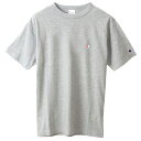 チャンピオン Tシャツ メンズ CHAMPION ベーシック チャンピオン 19SS 胸Cロゴ ワンポイント オックスフォードグレー S-XL C3-P300