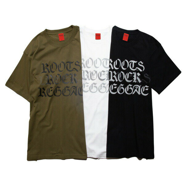 ナインルーラーズ Tシャツ メンズ レディース 半袖 レゲエ REGGAE 音楽 NINE RULAZ LINE Roots Rock Reggae Tee 全3色 M-XXL NRSS19-009