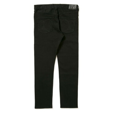 アップルバム パンツ メンズ レディース 送料無料 APPLEBUM KATE Slim Stretch Black Denim Pants デニムパンツ ストレッチ ジーンズ ストリート ブランド applebum おしゃれ プレゼント ブラックデニム S-XL 1920803