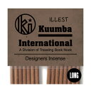 KUUMBA INTERNATIONAL クンバインターナショナル 世界でもトップクラスとの呼び声も高い、香りをデザインしながら創造する1993年創業のインセンスブランド、KUUMBA（クンバ）。 アロマに使われる原料なども配合されているので、リラックス効果もあり、柔らかく心地よい香りを提案しています。 厳選された素材を1本1本手作業で生産し、燃焼剤も使用していないので、人的に害が少なく、環境にも優しいお香となっています。 こちらは、柔らかで落ち着いた安らぐ香りが特徴の"ILLEST"です。 香りとネーミングのイメージがぴったり合っているので自分の好みやその時の気分を表している名前の物を選ぶのも楽しいです。 レギュラーサイズの長さは約28cmで、燃焼時間は約60〜70分ほど。 1パック約15本入りとなります。 ・サイズ：ミニサイズ 約28cm ・詳細：1パック約15本入り 燃焼時間約60〜70分 ・ KUUMA（クンバ）の他アイテムもチェック ・送料について ・掲載されている商品は店頭等でも販売しており、在庫状況は随時変動しています。ご注文が完了しましても、完売している場合もございますので予めご了承ください。在庫切れの場合はメールにてお知らせいたします。 ＊実際の色見はPCの環境により多少左右される事がありますので詳しくはスタッフまでお問い合わせください。