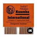 クンバ お香 すっきりとしたマンゴージュースのような香り 15本入り レギュラーサイズ Sweet Mango インセンス KUUMBA