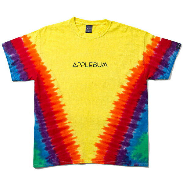 ポイント5倍 正規取扱店 アップルバム Tシャツ 送料無料 APPLEBUM Tie-Dye T-Shirt 半袖 applebum ブランド プレゼント タイダイ S-XL ..