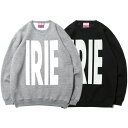 アイリーライフ スウェット 送料無料 IRIE LIFE IRIE BIG LOGO CREW トレーナー ストリート ブランド おしゃれ IRIE by irielife 蓄光 全2色 M-XL IRAW20-020