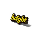 HAIGHT ヘイト ピンバッジ SHADE LOGO PIN BADGE haight ピンバッチ ピンズ プレゼント イエロー ワンサイズ HT-G207004