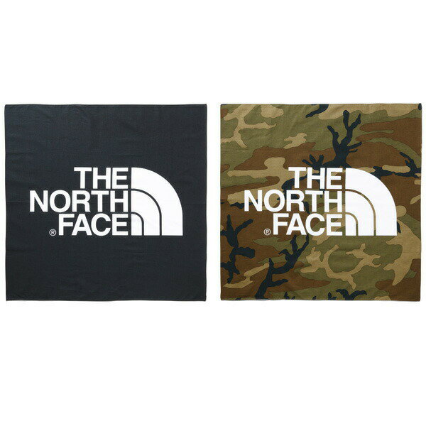 ポイント最大6倍 ノースフェイス バンダナ TNFロゴバンダナ THE NORTH FACE TNF Logo Bandana northface ノース ハンカチ タオル キャンプ アウトドア 全2色 53cm×53cm NN22000