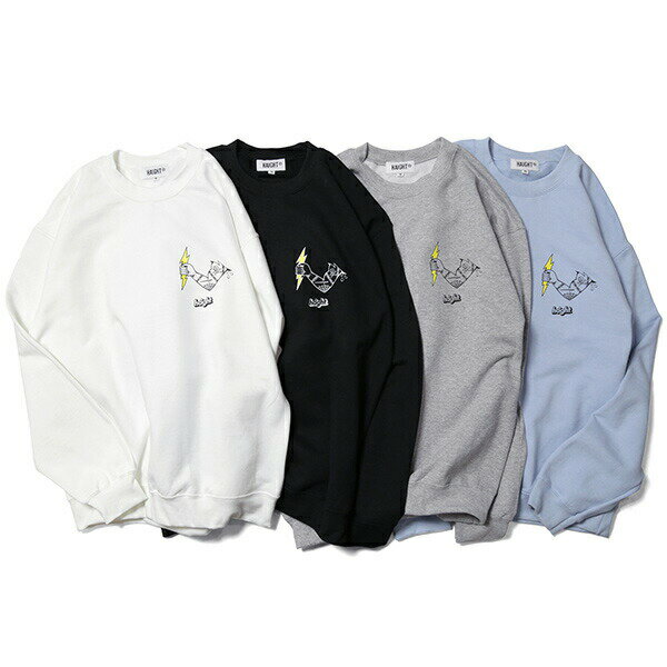 【正規取扱店】 HAIGHT ヘイト トレーナー 送料無料 THUNDER FIST CREW NECK SWEAT haight クルーネック スウェット 薄手 裏起毛 プレゼント 全4色 S-XXL HT-RH213001のサムネイル