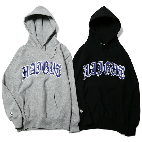 HAIGHT ヘイト パーカー 送料無料 COLLEGE LOGO HOODIE haight プルオーバー フーディ スウェット 裏起毛 プレゼント 全2色 S-XXL HT-W213001