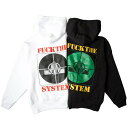 K戵X iC[[Y p[J[  NINE RULAZ LINE Fxxk The System Hoodie rbOVGbg vI[o[ t[fB[ N  NRL Y fB[X pubNGi~[ or v[g M-XL S2F NRAW21-008