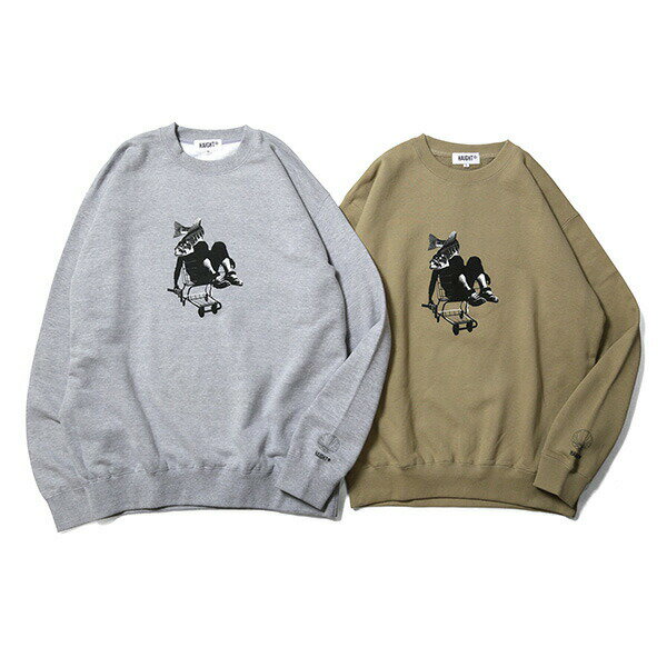 ヘイト HAIGHT トレーナー Fishing Tour Crewneck Sweat haight クルーネック スウェット ゆったりめ A..