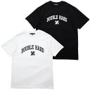 正規取扱店 ダブルハード Tシャツ 送料無料 DOUBLE HARD Arch Logo Tee 半袖 tシャツ ダンス 全2色 M-XXL DH2022S04