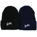 【全商品ポイント10倍!!】A.T.M エーティーエム ニット帽 送料無料 Guilty Beanie ニットキャップ 帽子 ストリート カジュアル メンズ 全2色 ワンサイズ