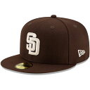 ニューエラ キャップ NEW ERA サンディエゴ パドレス メジャーリーグ公式 選手用 帽子 吸汗速乾性 紫外線防御 NEWERA MLB CAP 人気 ブランド 正規品