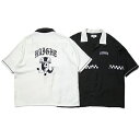 HAIGHT wCg Vc  Joker Bowling Shirt {EOVc I[vJ[ J܃Vc haight AJW AEghA X|[c Y fB[X v[g S2F M-XXL HTSS-224003