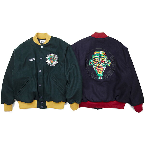 HAIGHT ヘイト Dirty Old Stadium Jacket 送料無料 スタジアムジャケット スタジャン メルトン素材 中綿入りキルティング 全2色 M-XL HTAW-222001