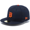 ニューエラ キャップ 59FIFTY デトロイト タイガース ニューエラキャップ 帽子 メンズ レディース NEW ERA MLB オンフィールド ロード メジ...