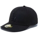 ニューエラ キャップ NEW ERA LP 59FIFTY ロサンゼルス・ドジャース ニューエラキャップ 帽子 MLB メジャーリーグ ブラック ブラック 55.8cm~63.5cm 14524649