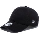 正規取扱店 ニューエラ キャップ 送料無料 NEW ERA 9TWENTY クロスストラップ ウォッシュドコットン ベーシック ニューエラキャップ ストラップバック 帽子 無地 ワンポイント ブラック 56.8cm～60.6cm 13562198