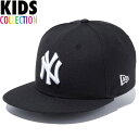 ニューエラ キッズ キャップ 帽子 NEW ERA Youth 9FIFTY ニューヨーク・ヤンキース スナップバックキャップ CAP 帽子 子供用 キッズサイ...