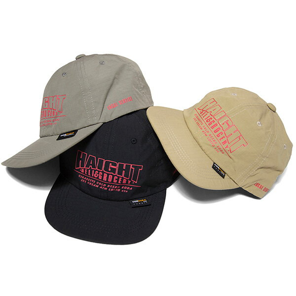 ポイント10倍 HAIGHT ヘイト 送料無料 Deli&Grocery Cordura Cap コーデュラ キャップ 帽子 全3色 フリーサイズ HTAW-236002