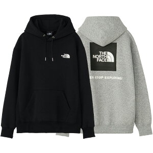 ポイント5倍 ザ・ノース・フェイス パーカー メンズ バックスクエアロゴフーディTHE NORTH FACE Back Square Logo Hoodie ノースフェイス スウェット プルオーバー 裏起毛 速乾性 静電ケア設計 全2色 M- XXL NT62348 送料無料 正規取扱店