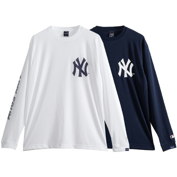 アップルバム APPLEBUM 送料無料 NEW YORK YANKEES Elite Performance L/S T-Shirt ニューヨーク・ヤンキース MLB メンズ 長袖 Tシャツ ドライ素材 正規取扱店 全2色 S-XXL ML2321102Y