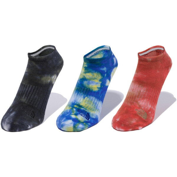 ノースフェイス ソックス タイダイ ショート THE NORTH FACE Tie Dye Short ショート丈 靴下 オーガニックコットン 抗菌防臭効果 ユニセックス カジュアル アウトドア キャンプ ストリート プレゼント おしゃれ 全3色 S-L 23-29cm NN82313のサムネイル