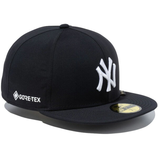 正規取扱店 ニューエラ キャップ 送料無料 NEW ERA 59FIFTY GORE-TEX PACLITE ニューヨーク・ヤンキース ニューエラキャップ メジャーリーグ メンズ 帽子 防水透湿性 ブラック 55.8cm-63.5cm 13516112