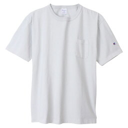 正規取扱店 チャンピオン Tシャツ 送料無料 CHAMPION ティーテンイレブン ショートスリーブポケットTシャツ MADE IN USA T1011 ユニセックス ライトグレー M-XL C5-X305