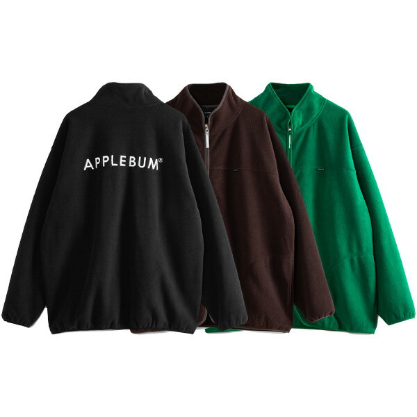 楽天CASSETTE　PUNCHポイント最大8倍 アップルバム ジャケット 送料無料 APPLEBUM Fleece Jacket メンズ フリースジャケット 正規取扱店 全3色 M-XXL 2320607