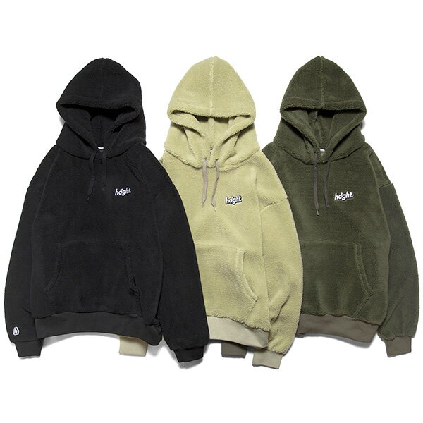 ポイント10倍 HAIGHT ヘイト 送料無料 Boa Hoodie ボア フーディー メンズ パーカー 正規取扱店 全3色 M-XXL HTAW-233001