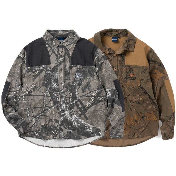 インターブリード 送料無料 INTERBREED Field Game Shirt カモフラージュ シャツ メンズ 正規取扱店 全2色 M-XXL IB23AW10