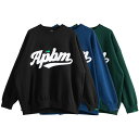 Abvo XEFbg  APPLEBUM APBM Big Crew Sweat N[lbN g[i[  Y bNXVGbg K戵X S3F M-XL 2320401