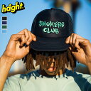 ヘイト 帽子 HAIGHT HIROTTON ヒロットン SMOKERS CLUB MESH CAP メッシュキャップ ヘイトキャップ メンズ レディース キャップ おしゃれ かっこいい 人気 ブランド 正規品 サイズ 調整 ユニセックス オールシーズン HTHR-246011