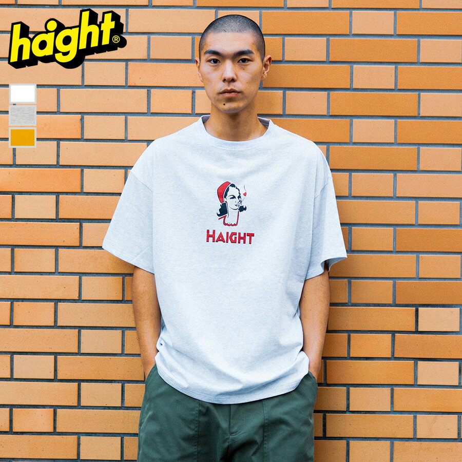 ヘイト Tシャツ HAIGHT ZZ GIRL Tee メンズ tシャツ 半袖 ブランド 綿 コットン 厚手 ヘビーウェイト ティーシャツ おしゃれ かっこいい 人気 正規品 大きい サイズ オーバーサイズ ビッグtシャツ ユニセックス オールシーズン 夏 HTSS-241004