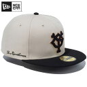 ポイント2倍 ニューエラ キャップ NEW ERA CAP 59FIFTY 読売 ジャイアンツ 巨人 ニューエラキャップ 日本 プロ野球 NPB ベースボールキャップ NEWERA メンズ 帽子 正規品 人気 おしゃれ かっこいい ブランド 大きい サイズ ストーン ブラックバイザー 14109869