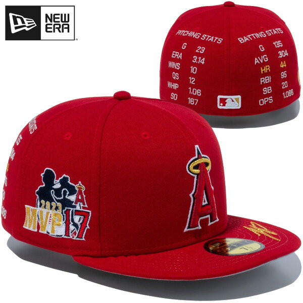 ポイント2倍 ニューエラ キャップ 大谷翔平 NEW ERA CAP 59FIFTY Shohei Ohtani American League MVP Home Runs Leaders ロサンゼルス エンゼルス MVPパッチ メジャーリーグ ニューエラキャップ ベースボールキャップ 帽子 記念 限定 サイン ホームラン王 正規品 14339795