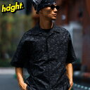 ヘイト HAIGHT シャツ YARZ コラボ 半袖シャツ 速乾 セットアップ ペイズリー デザイン 流行 おすすめ アート 音楽 サブカルチャー ポップカルチャー ストリート ファッション