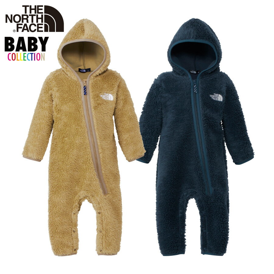 ノースフェイス ベビー アウター THE NORTH FACE シェルパ フリース スーツ ロンパース ジャンプスーツ カバーオール 防寒アウター ベビー服 赤ちゃん 男の子 女の子 ユニセックス 誕生日 ギフト プレゼント 出産祝い 冬 身長80～90cm NAB72209