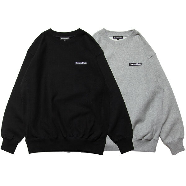 楽天CASSETTE　PUNCHダブルハード DOUBLE HARD 送料無料 Big Logo Crewneck Sweat doublehard 正規取扱店 メンズ スウェット 裏起毛 M-XXL 全2色 DH2023FW04