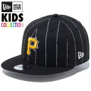 ニューエラ キャップ キッズ NEW ERA KIDS CAP Youth 9FIFTY MLB Text Stripe ピッツバーグ パイレーツ MLB メジ...