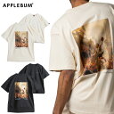 アップルバム Tシャツ APPLEBUM RENAISSANCE BALLER T-SHIRT メンズ レディース 半袖Tシャツ ティーシャツ ブランド おしゃれ かっこいい 人気 大きい サイズ 正規品 ユニセックス リラックス ストリート バスケ スポーツ オールシーズン 夏 2411118